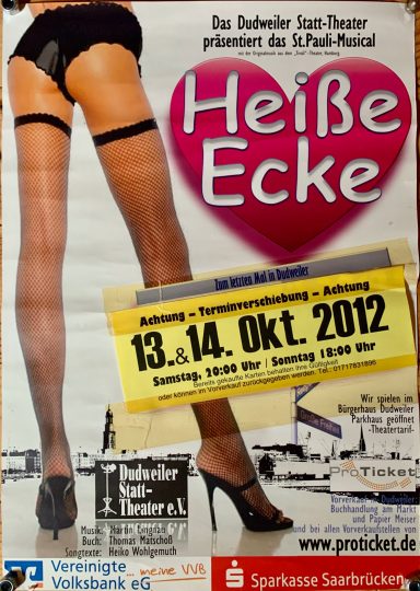 Plakat Heiße Ecke